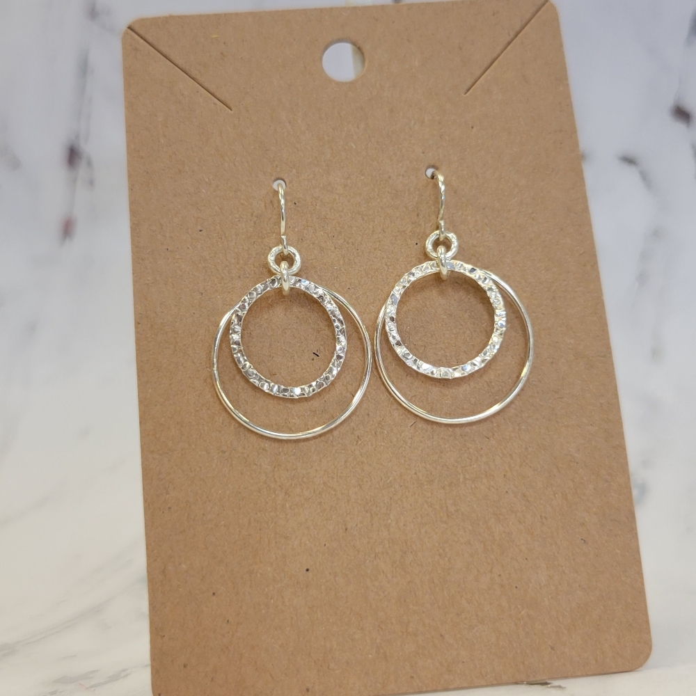 Sterling Silver Earrings /Meraki by Ella design